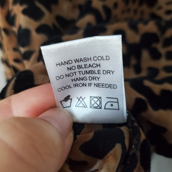 Lovers + Friends Animal Print Sheer Jacket - Picture 7 of 7